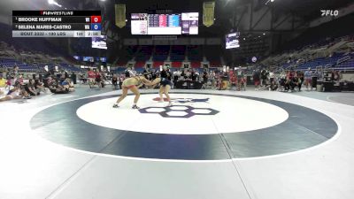 190 lbs Cons. Semis - Brooke Huffman, WI vs Selena Mares-Castro, WA