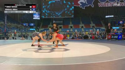 170 lbs Cons. Semis - Emily Novak, MN vs Kendall Bibla, FL