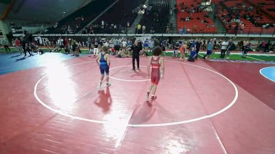 115 lbs 2nd Place Match - Matthew McNulty, Idaho vs Wyatt Hewit, Idaho
