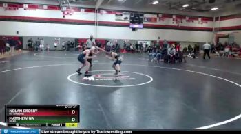 113 lbs Quarterfinal - Nolan Crosby, Mt Spokane vs Matthew Na, Mead