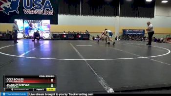 106 lbs Cons. Round 3 - Colt Boyles, DC Elite Wrestling vs Jackson Shipley, 3F Wrestling