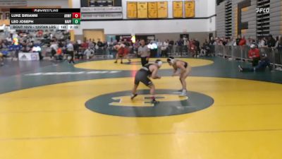 125Tan lbs Rr Rnd 2 - Luke Sirianni, Army West Point vs Leo Joseph, Navy