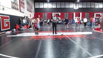 138 lbs Round 3 (12 Team) - Gibson Rice, Homedale vs Brayden Butler, Marsh Valley