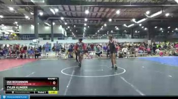 160 lbs Round 1 (3 Team) - Tyler Klinger, BEACH BOYZ WRESTLING CLUB vs Ian Bohannon, RIVER CITY WRESTLING CLUB