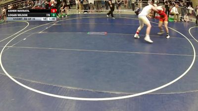 155 lbs Champ. Rd Of 16 - Asher Navratil vs Logan Wilson, Team Prestige Wrestling