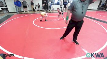 70 lbs Rr Rnd 2 - Kimber Scott, Northeast Take Down Club vs Elijah Dorsey, Prairie Grove Youth Wrestling