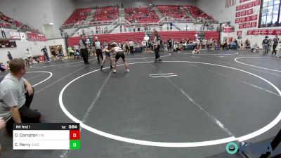 100 lbs Rr Rnd 1 - Darrell Compton, Elgin Wrestling vs Carter Perry, Choctaw Ironman Youth Wrestling