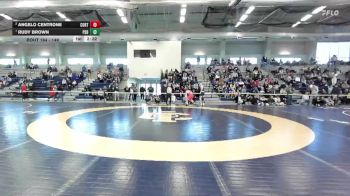 149 lbs Quarterfinal - Rudy Brown, Penn State Behrend vs Angelo Centrone, Cortland State