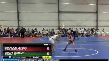 72 lbs Round 2 - Brady Watson, PA Silver vs Brandon Lefler, NCWAY National Team