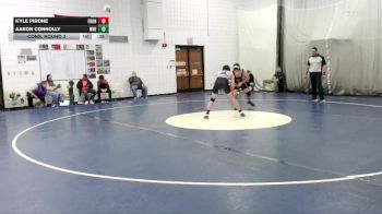 157 lbs Cons. Round 3 - Kyle Pirone, Frontier vs Aaron Connolly, Williamsville North/East