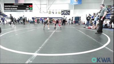 73-80 lbs Rr Rnd 3 - Kooper Cabelka, Elgin Wrestling vs Fisher Gilmore, Cotton County Wrestling Club