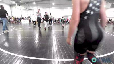 67 lbs Quarterfinal - Tanner Thacker, Van Buren Matdawgs vs Cayden Chiles, Bristow Elementary Wrestling Club