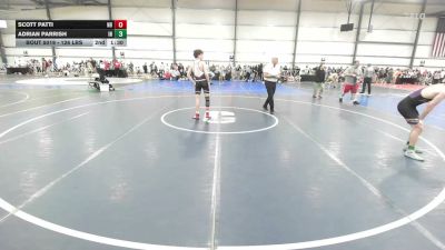 126 lbs Consi Of 32 #1 - Scott Patti, NH vs Adrian Parrish, IN