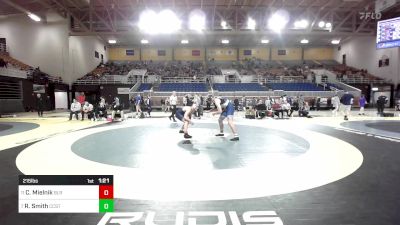 215 lbs Semifinal - Cael Mielnik, Blair Academy vs Ryder Smith, Chattanooga Christian School
