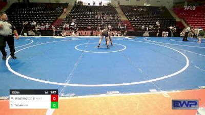 132 lbs Rr Rnd 3 - Michael Washington Jr, North Desoto Wrestling Academy vs Shmuel Tabak, Mighty Bluebirds