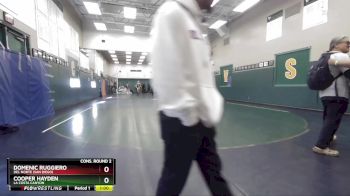106 lbs Cons. Round 2 - Domenic Ruggiero, Del Norte (San Diego) vs Cooper Hayden, La Costa Canyon