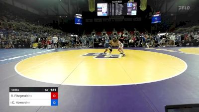 144 lbs Quarters - Raymond Fitzgerald, PA vs Camryn Howard, NY