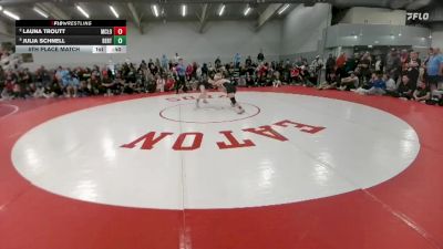 120 lbs 5th Place Match - Julia Schnell, Berthoud vs Launa Troutt, McLoud