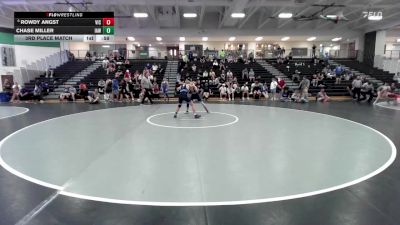 113 lbs 3rd Place Match - Chase Miller, Immortal Athletics Wrestling vs Rowdy Angst, Victory
