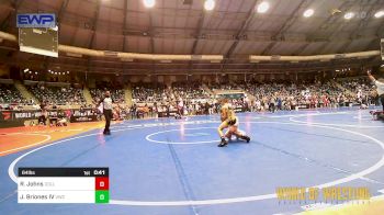 64 lbs Consi Of 32 #2 - Ryzen Johns, Collinsville Cardinal Youth Wrestling vs John Briones IV, VICI Wrestling