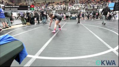 125 lbs Rr Rnd 2 - Breckyn Moyers, Shelton Wrestling Academy vs Dagny Haskins, Shelton Wrestling Academy