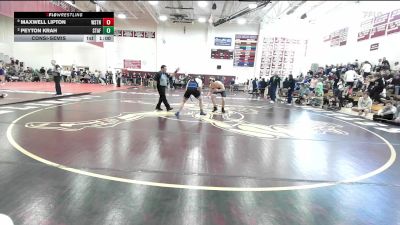 190 lbs Consolation - Maxwell Lipton, Weston vs Peyton Krah, Stafford