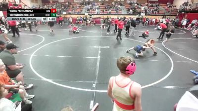 92 lbs Cons. Sub-semis - Brendon Collins, Kuna Klub vs Ezra Fernandez, Sublime Wrestling Academy