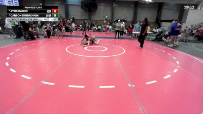 138 lbs Rr Rnd 3 - Ayub Daoud, Georgia vs Carson Kimbrough, Compound Wrestling