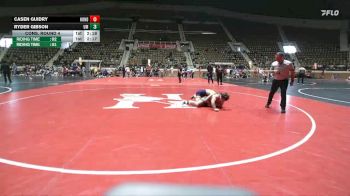 149 lbs Cons. Round 4 - Ryder Gibson, Montevallo vs Casen Guidry, Huntingdon