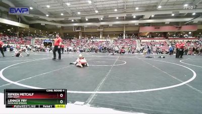 52 lbs Cons. Round 4 - Ripken Metcalf, Fort Scott vs Lennox Fry, Excelsior Springs