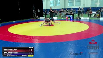 65kg 3rd Place Match - Megan Walters, Cochrane Cowboys WC vs Taylor Engelen, Jr Marauders