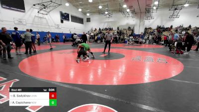 116 lbs Consi Of 8 #2 - Boaz Sadykhov, Leon Goldstein-PSAL vs Anthony Capichana, New Dorp-PSAL