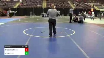 160 lbs Consi Of 4 - Tyler Woodworth, Demon WC vs Raymond Clark, Threshold Wrestling Club