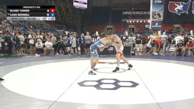 190 lbs Champ. Rd Of 16 - Blaise Turner, Idaho vs Cash Morrell, Pennsylvania