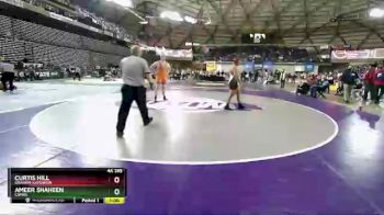 4A 285 lbs Cons. Round 3 - Curtis Hill, Graham-Kapowsin vs Ameer Shaheen, Camas