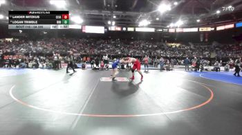 3A 285 lbs Champ. Round 1 - Lander Mitzkus, Clearwater Valley vs Logan Trimble, Ririe