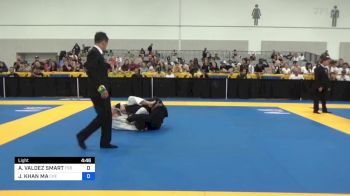 ADRIAN VALDEZ SMART vs JONATHAN KHAN MA 2023 World Master IBJJF Jiu-Jitsu Championship