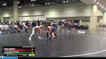 113 lbs Placement (16 Team) - Christian Stibich, Black And Blue vs Jack Murray, Cowboy Infinity