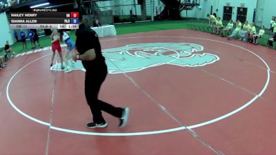 95 lbs Hailey Henry, Oregon vs Gianna Allen, Pennsylvania Blue