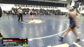 120 lbs Cons. Round 1 - Danica Dixon, Mayfair vs Cristian Gonzales, Birmingham