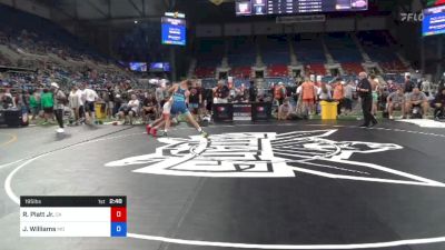 195 lbs Cons 32 #2 - Robert Platt Jr., California vs Johnny Williams, Missouri