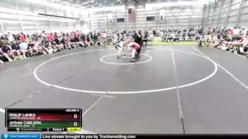 160 lbs Round 3 (8 Team) - Philip Lamka, Team Michigan Blue vs Aydan Carlson, Minnesota Blue