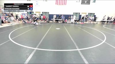 100 lbs Champ. Round 1 - Garrett Bjerga, MN vs Sterling Schanen, WI