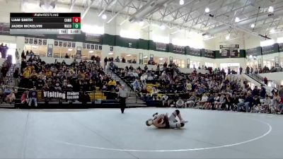 150 lbs 2nd Wrestleback (16 Team) - Jaden McKelvin, Ware County vs Liam Smith, Cambridge