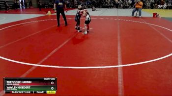 105 lbs Quarterfinal - Theodore Harbin, Grand Rapids vs Waylen Goedert, Little Falls