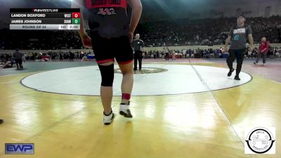 Round Of 64 - Landon Boxford, Westmoore Wresting vs James Johnson, Shawnee Wrestling