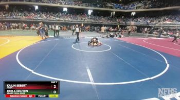 6A 120 lbs Quarterfinal - Kailin Sebert, Allen vs Kayla Nguyen, Keller Fossil Ridge