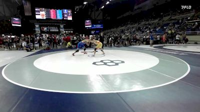 138 lbs Cons. Sub-rd Of 32 - Caeleb Hutchinson, KS vs Chance Fisher, OK