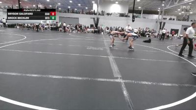 126 lbs Round 4 (6 Team) - Brock Beckler, Team Shutt GT vs Bryson Galofaro, Scanlan