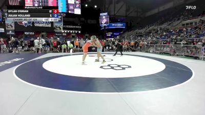 190 lbs Champ. Rd Of 128 - Dylan O'Brian, CT vs Julian Holland, IL
